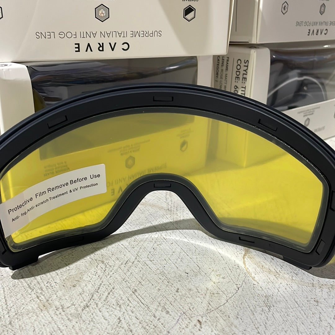 Snow Goggles Carve SUMMIT Violet, Grey -Med