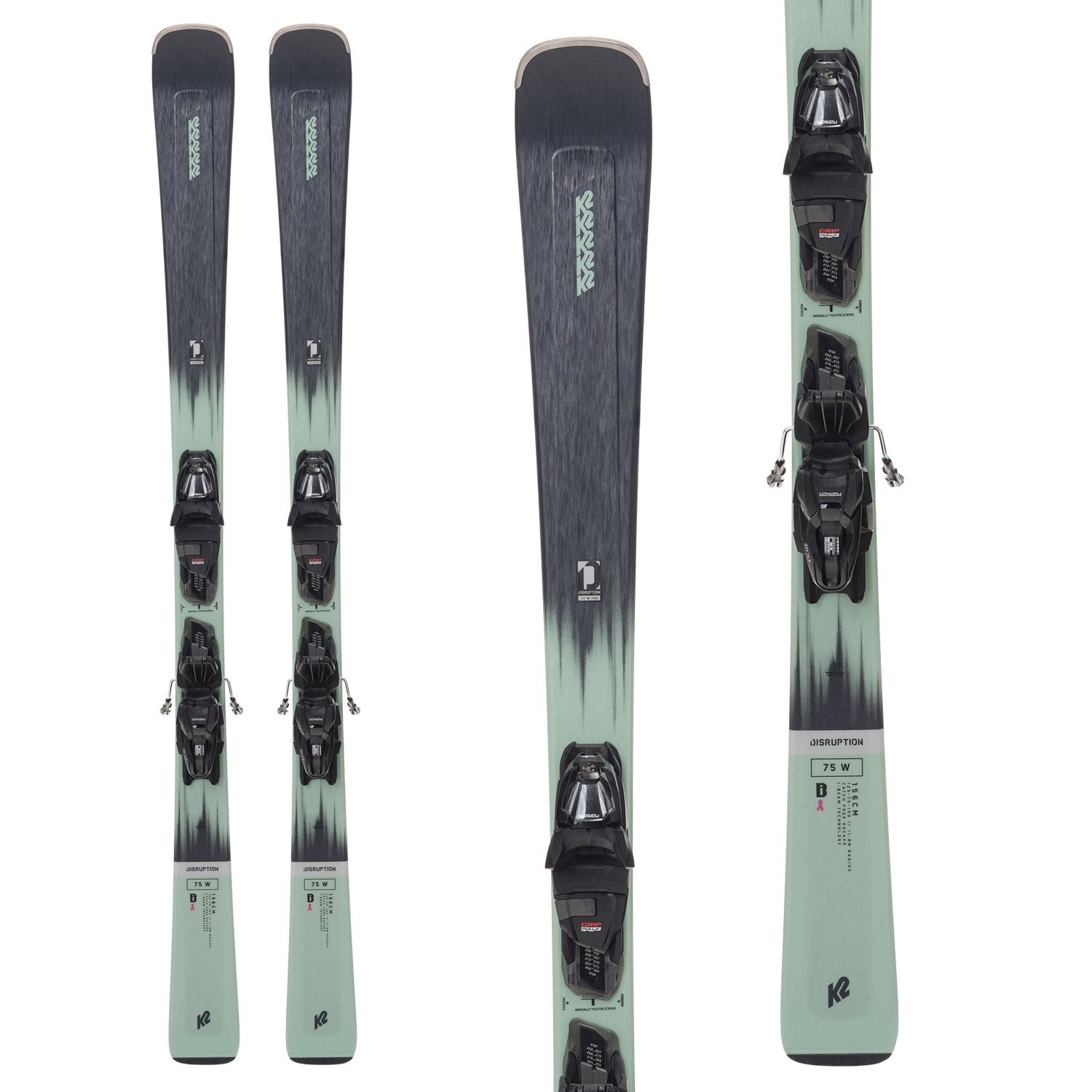 k2 disruption 75 alliance women's skis Skis K2 DISRUPTION 75 Alliance Womens Skis + Marker ERP 10 Bindings-Snow Alley- Free Shipping