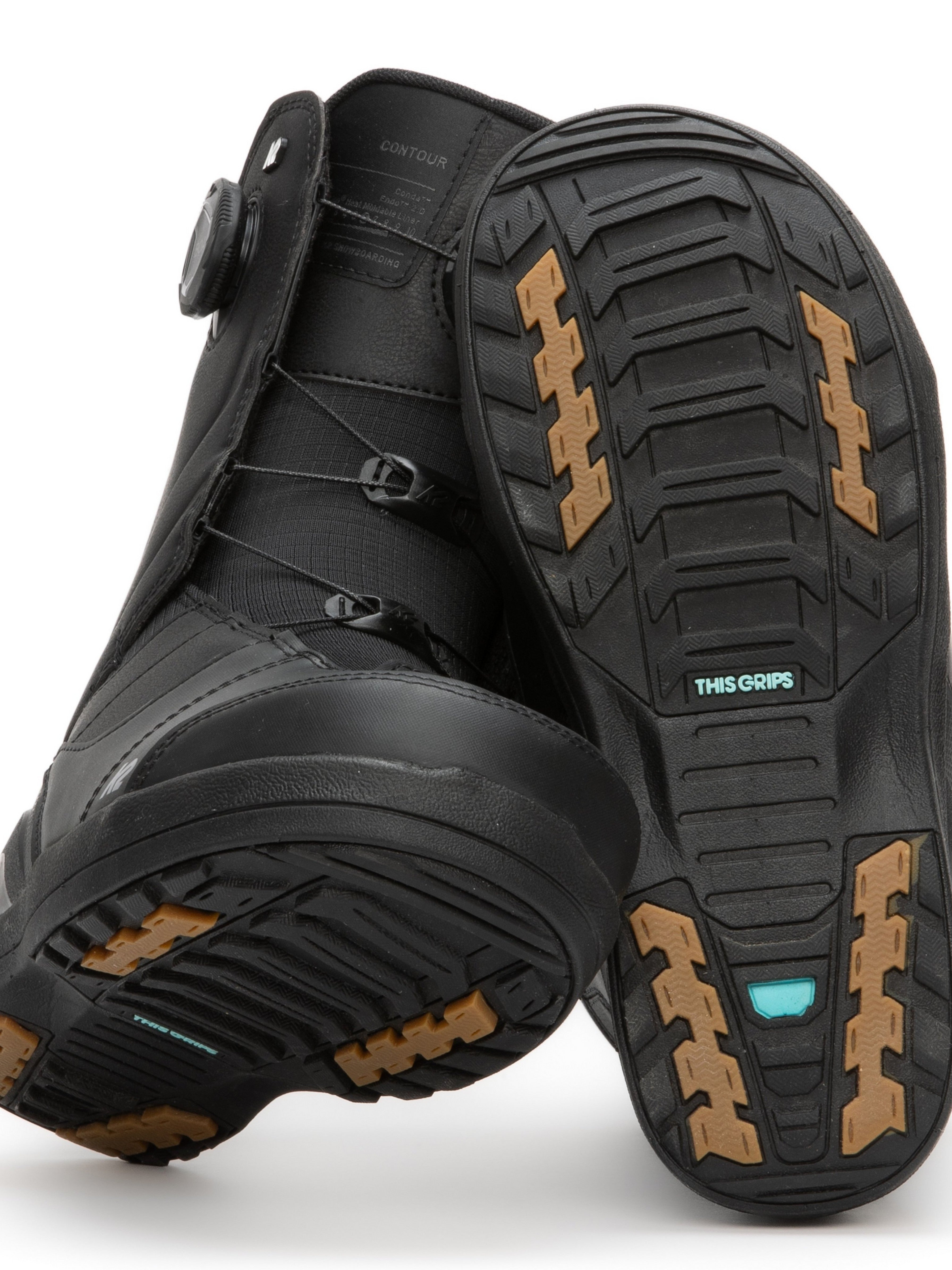 Snowboard Boots K2 CONTOUR Double Boa, Womens -Black 2026