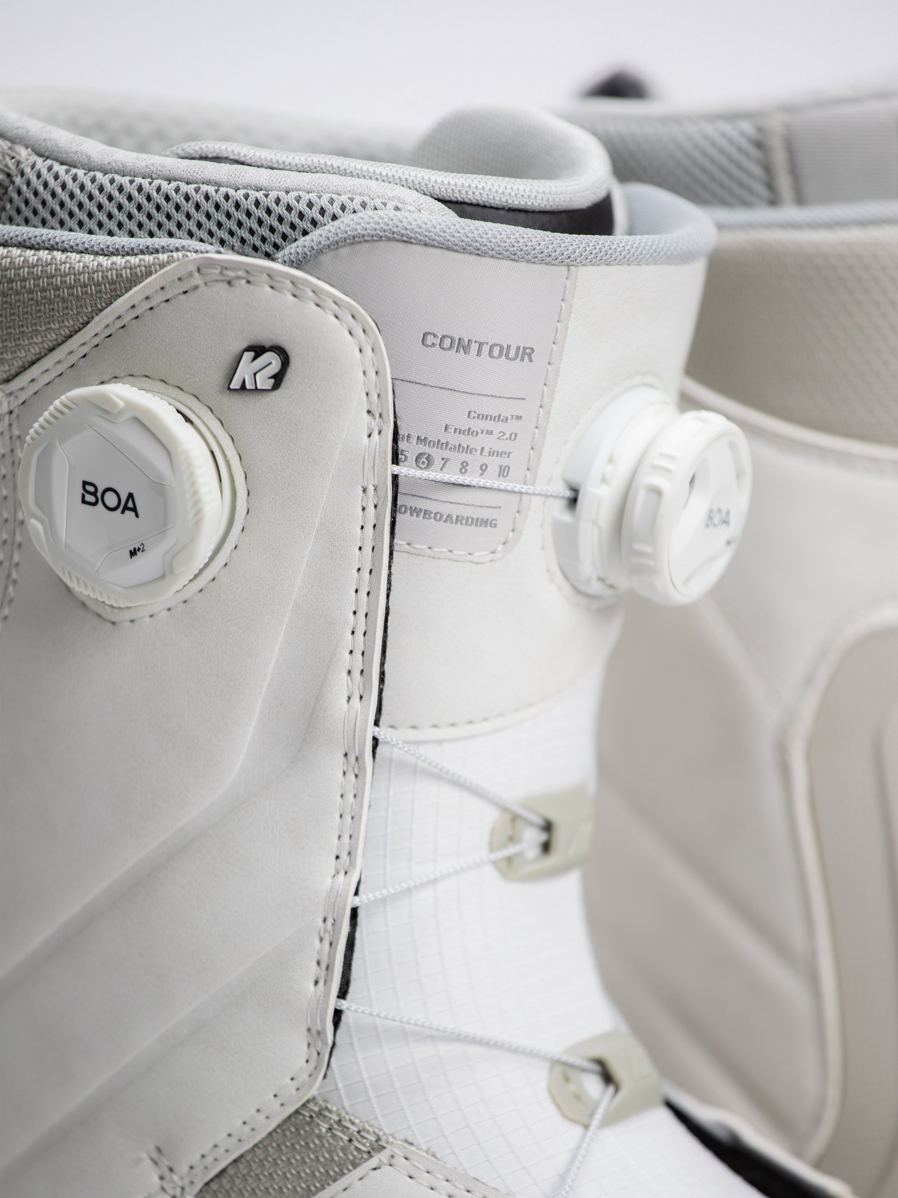 Snowboard Boots K2 CONTOUR Double Boa, Womens 2026 -Grey