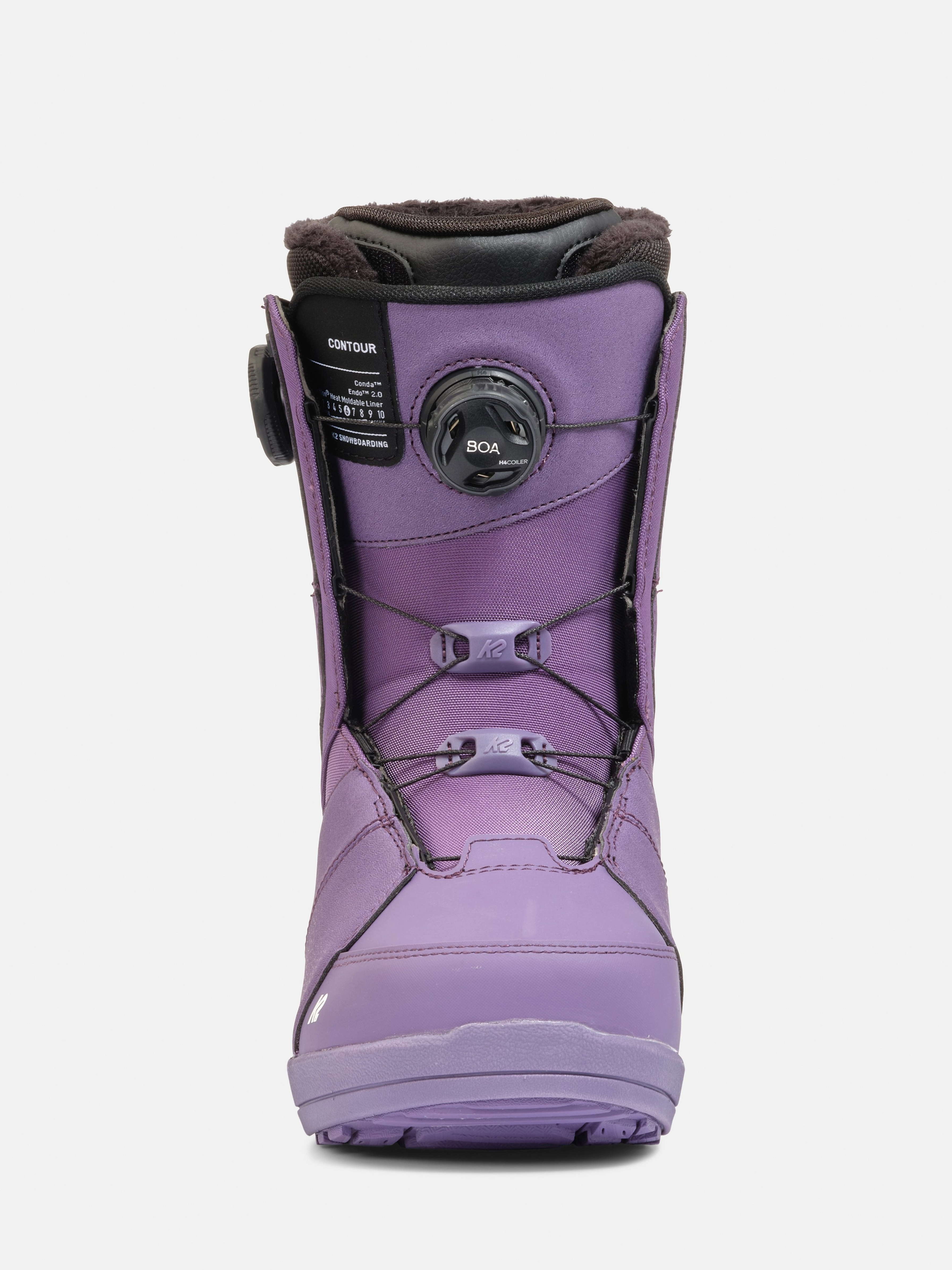 Snowboard Boots K2 CONTOUR Double Boa, Womens -Purple Haze 2025
