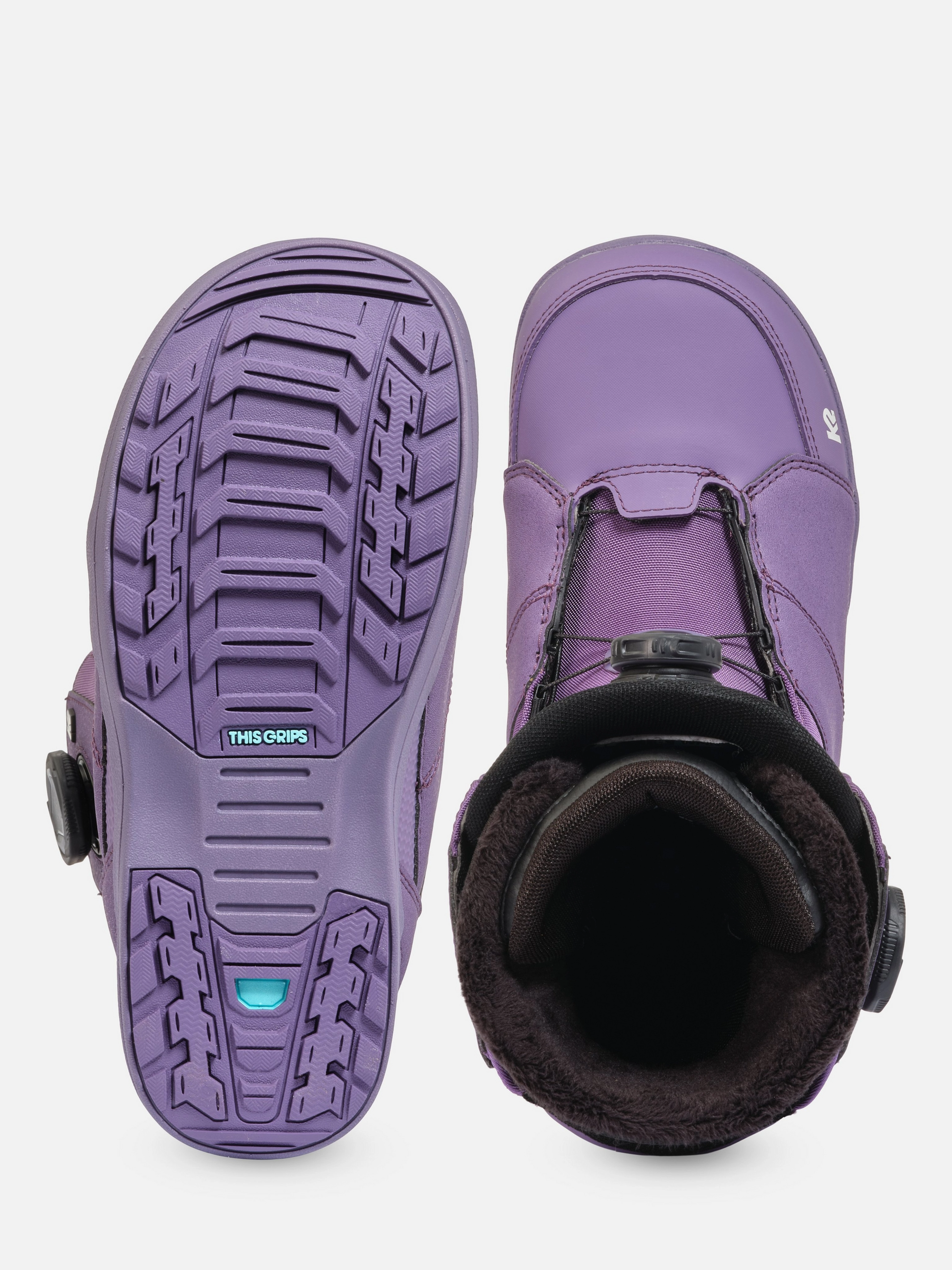 Snowboard Boots K2 CONTOUR Double Boa, Womens -Purple Haze 2025