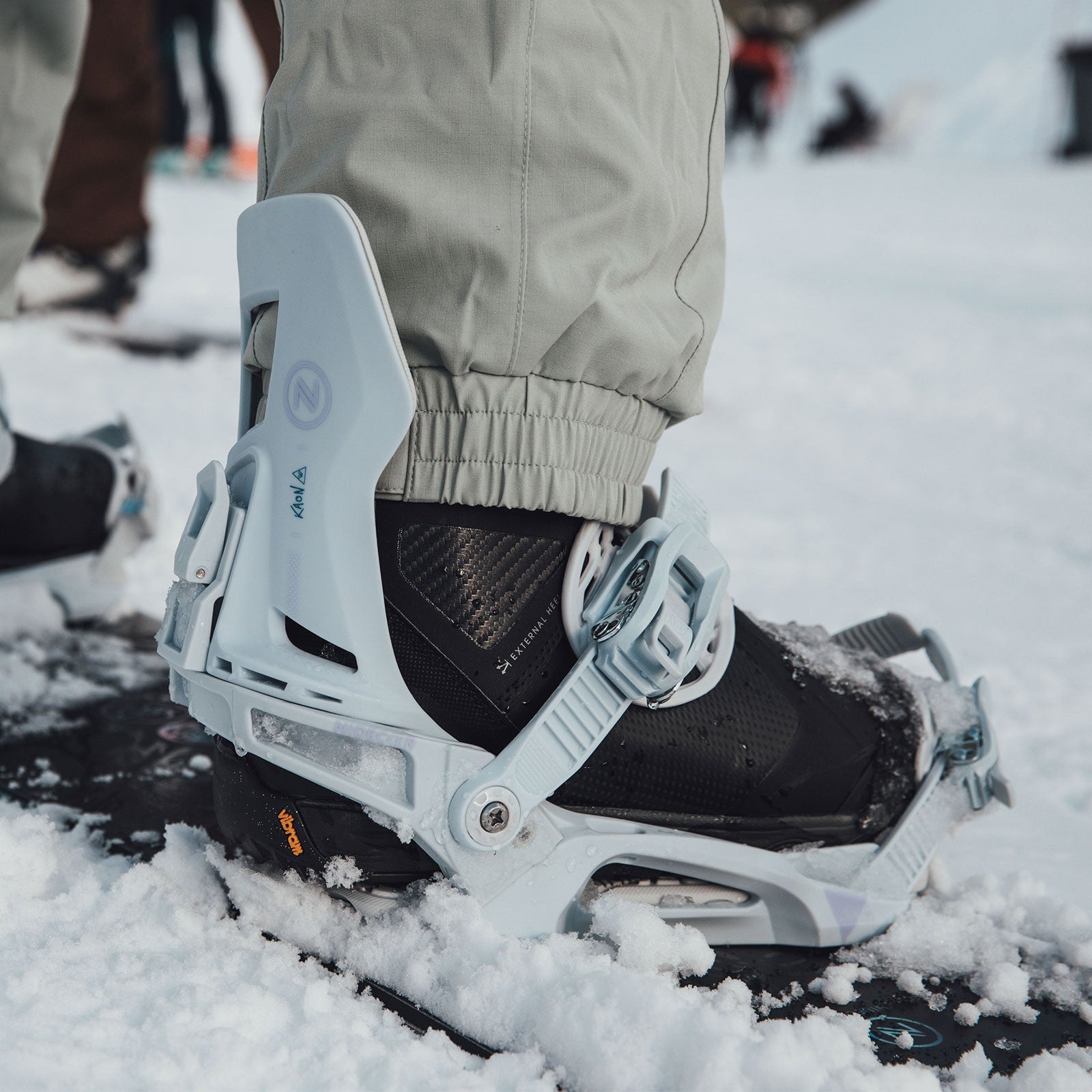 Snowboard Bindings NIDECKER KAON- Grey-Womens