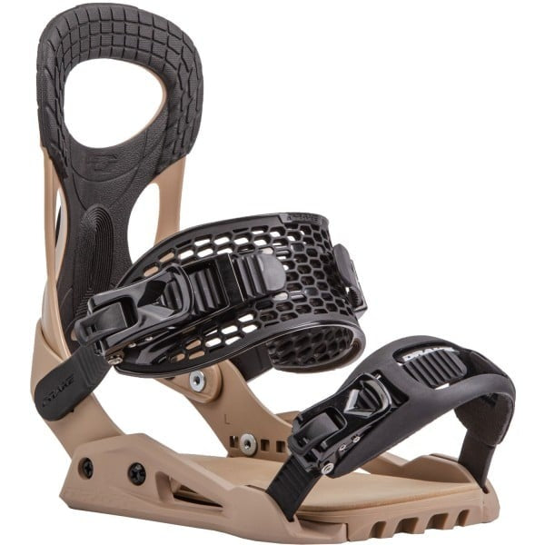 Snowboard Bindings DRAKE KING - Black & Sand