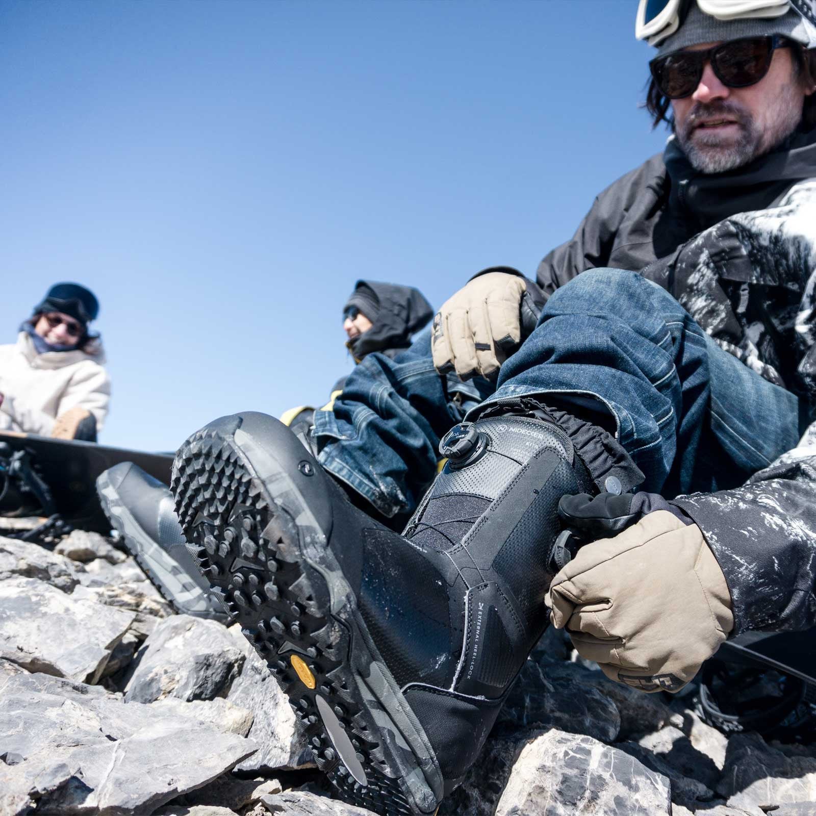 Snowboard Boots KITA NIDECKER, Mens- Black