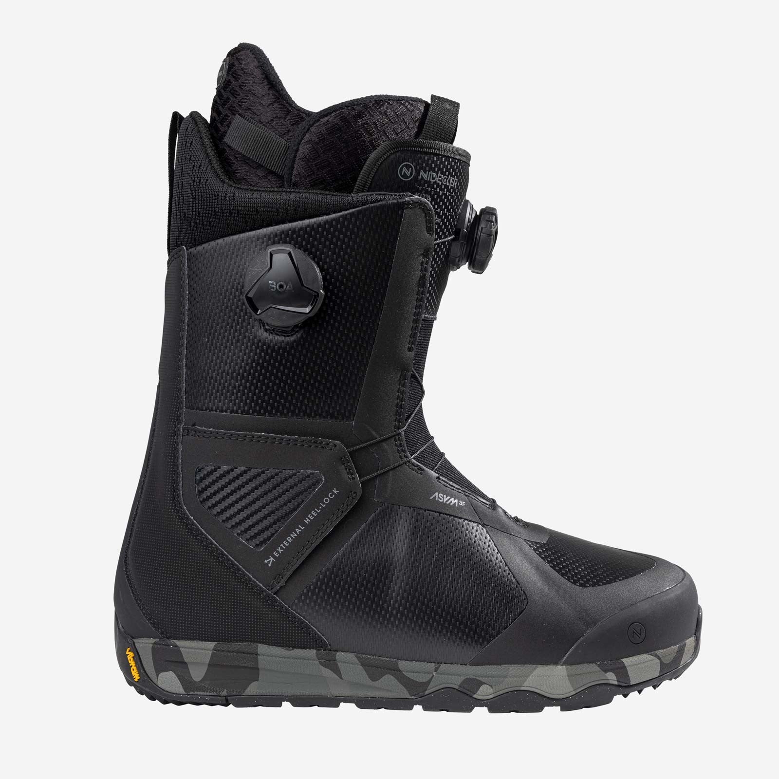 Snowboard Boots KITA NIDECKER, Mens- Black