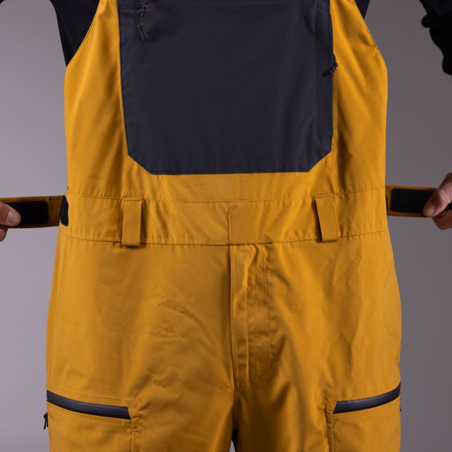 Snow Bib JONES Mountain Surf Bib, Mens- Sierra Brown