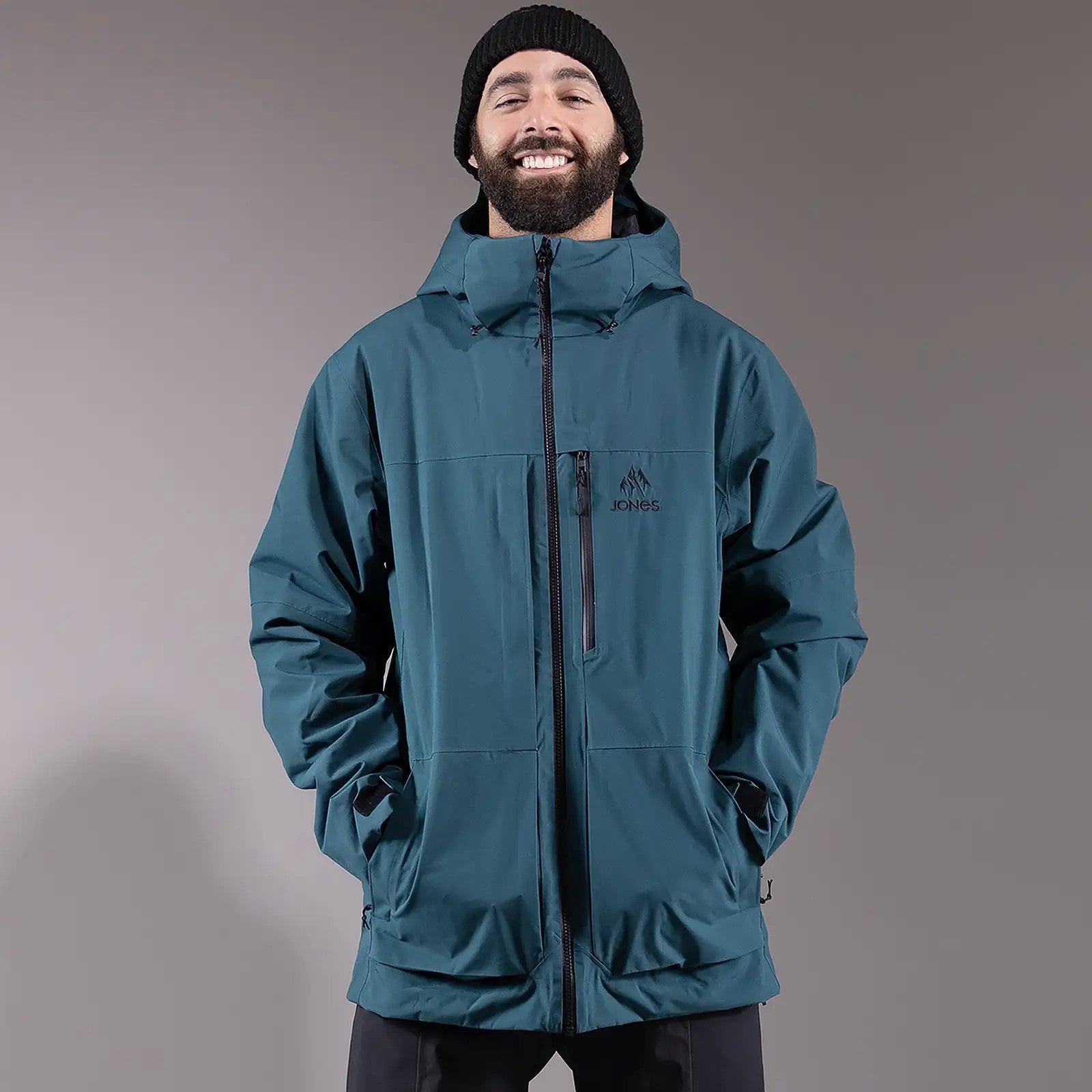 Snow Jacket JONES Mountain Surf Insulated Jacket- Mens, Pacific Teal 2025