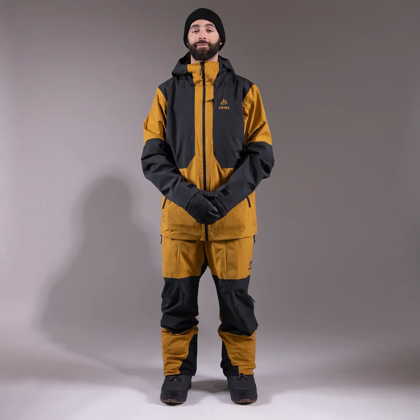 Snow Jacket JONES Mountain Surf Shell Jacket- Mens, Brown 2025