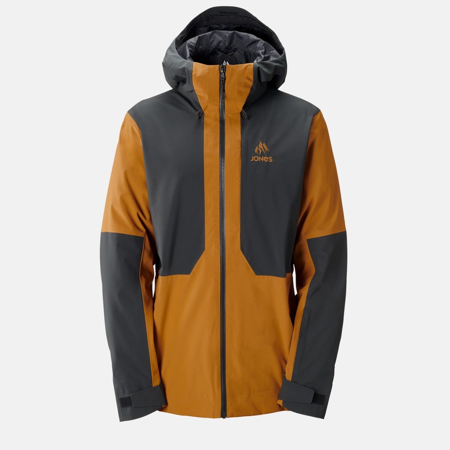 Snow Jacket JONES Mountain Surf Shell Jacket- Mens, Brown 2025