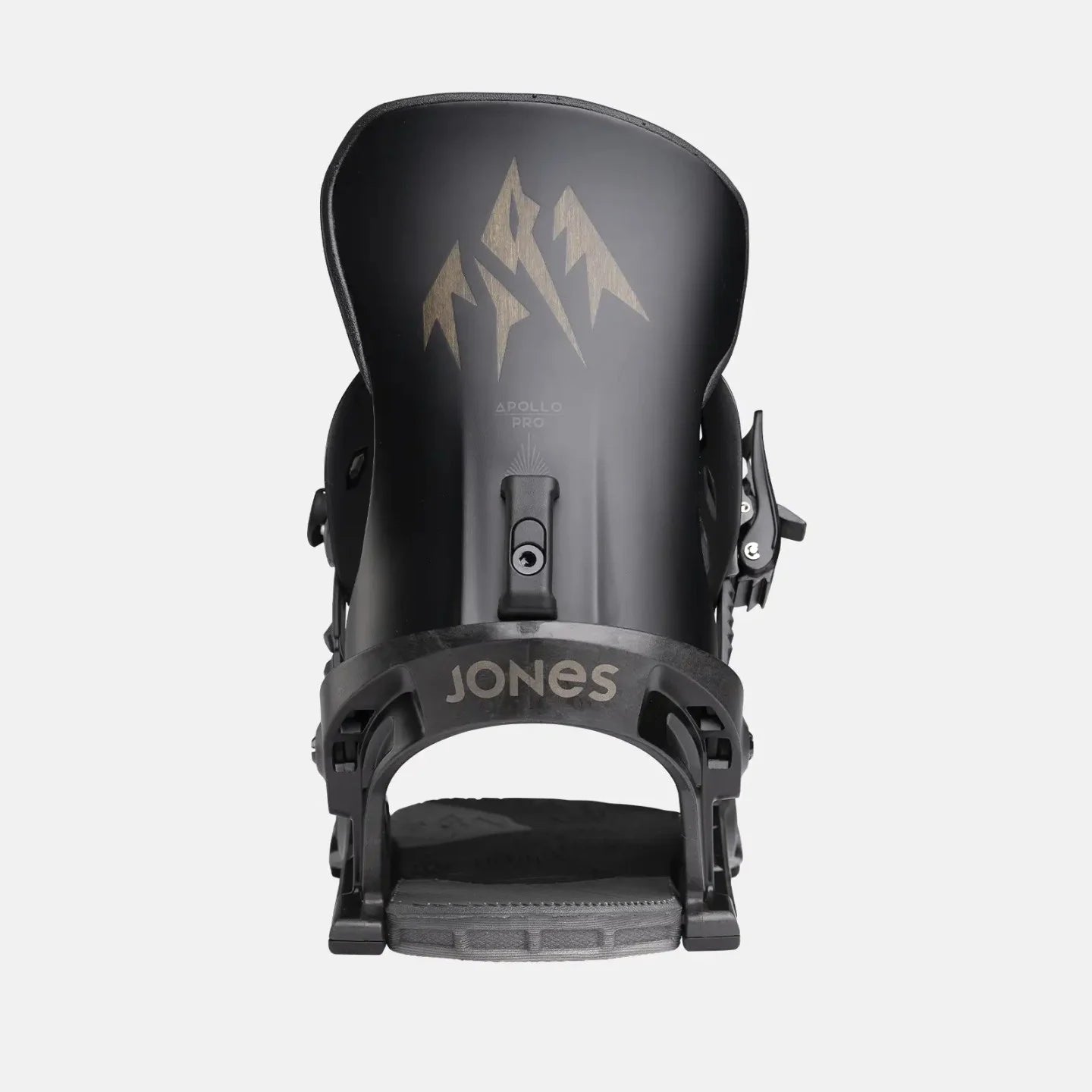 Snowboard Binding JONES Apollo Pro Mens-Stealth 2025