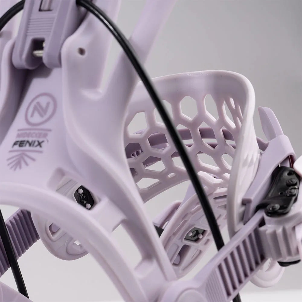 Snowboard Bindings FLOW FENIX- Lavender 2025