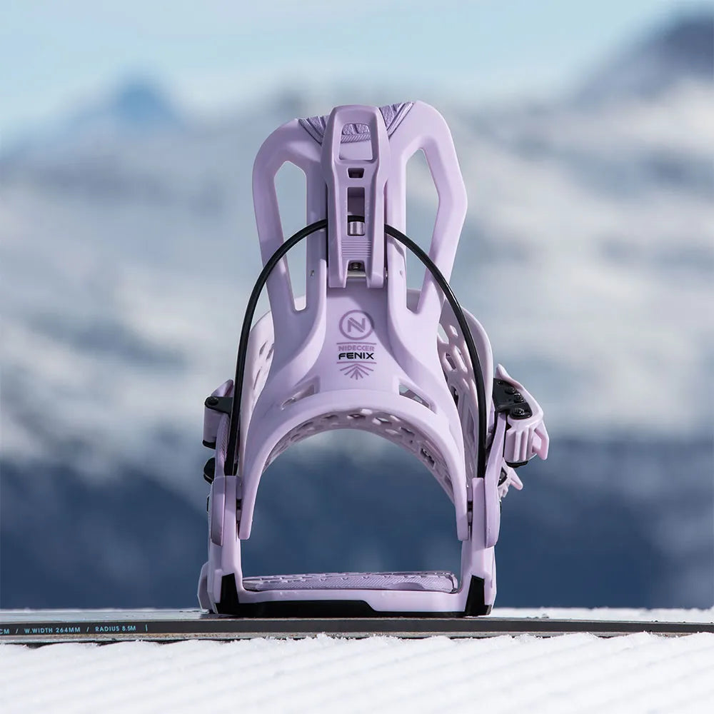 Snowboard Bindings FLOW FENIX- Lavender 2025