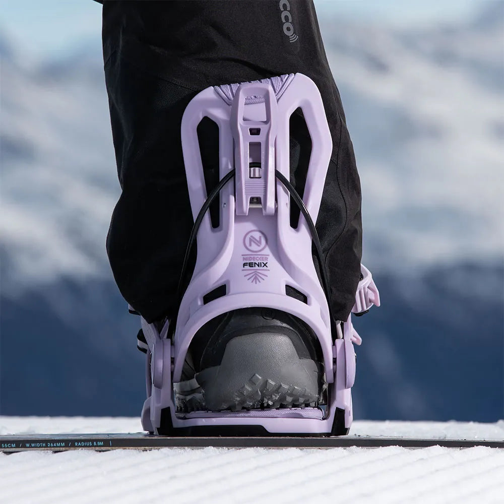 Snowboard Bindings FLOW FENIX- Lavender 2025