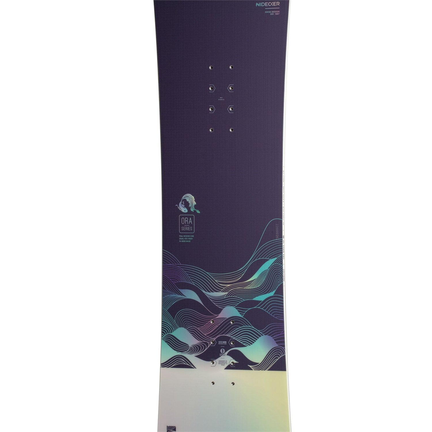 Snowboard Nidecker Womens ORA 2022 - Alleydesigns  Pty Ltd                                             ABN: 44165571264