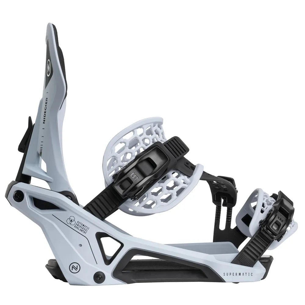 Snowboard Bindings Nidecker SUPERMATIC Cannon Blue NEW 2026
