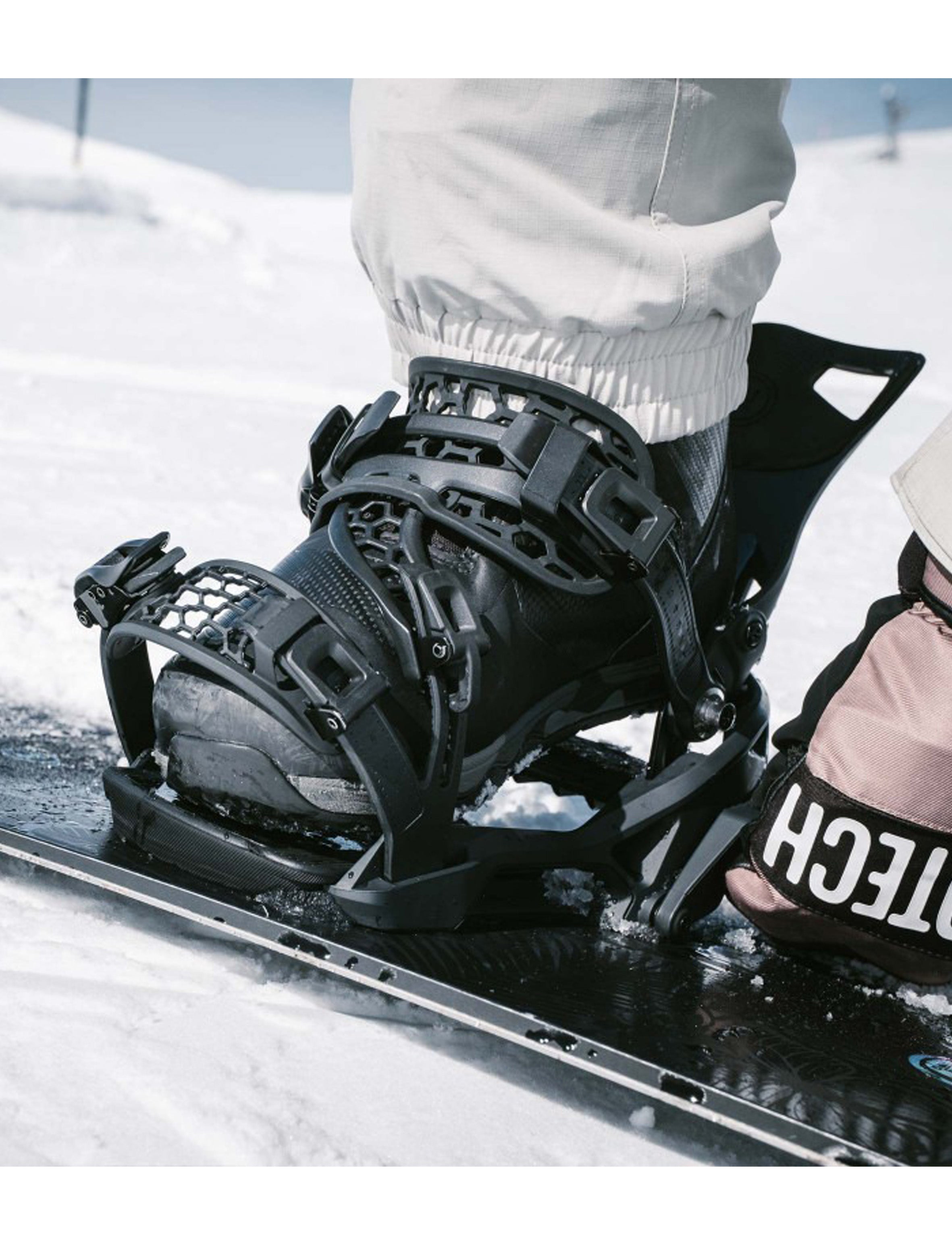 Snowboard Bindings Nidecker SUPERMATIC Black - NEW 2026