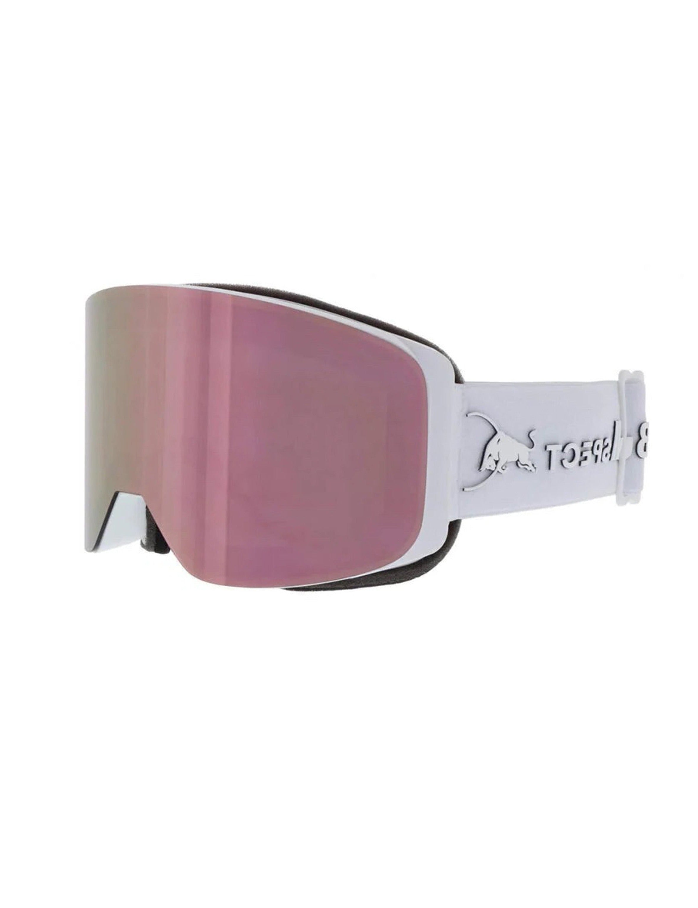 Snow RED BULL Goggles MAGNETRON SLICK-006 Matt White (2 x lense)