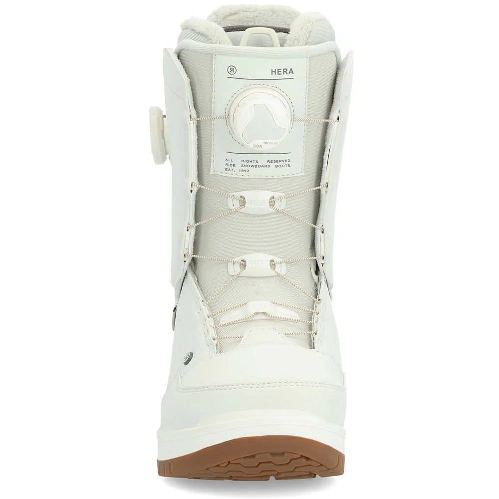 Snowboard Boots RIDE Hera Double Boa, Womens- Stone 2025
