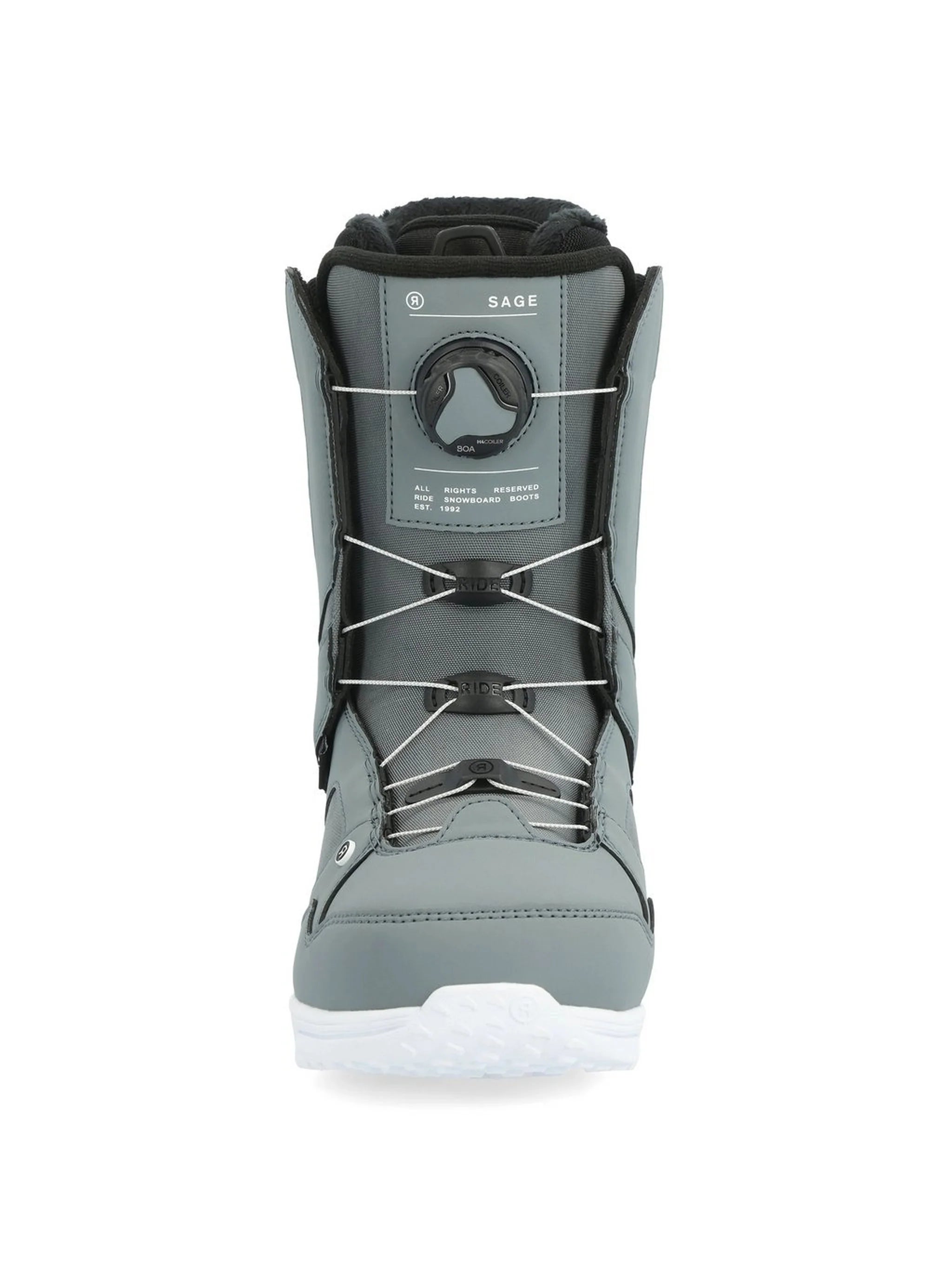 Snowboard Boots RIDE Sage Boa, Womens -Slate, 2025