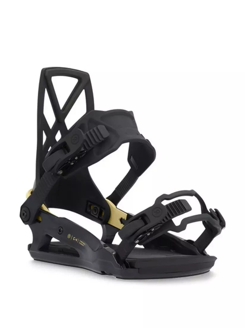 Snowboard Bindings RIDE C-4, Olive
