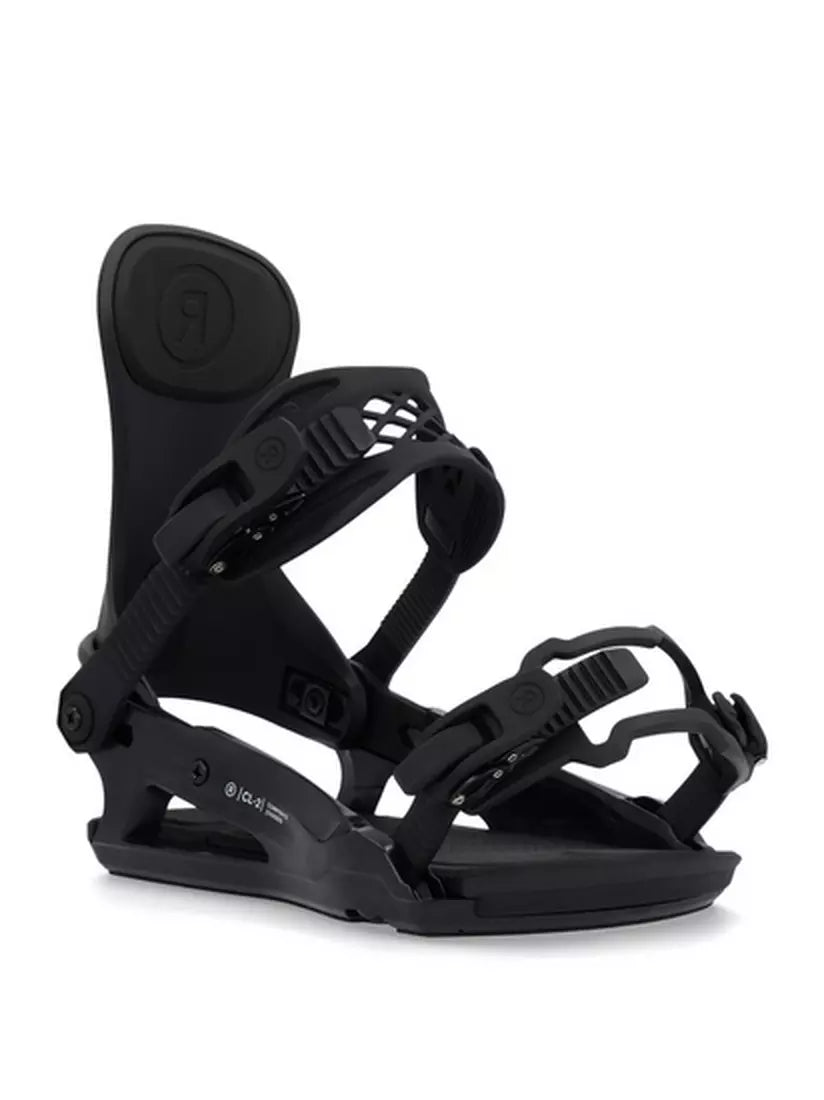 Snowboard Bindings RIDE CL-2 2025, Womens- Black