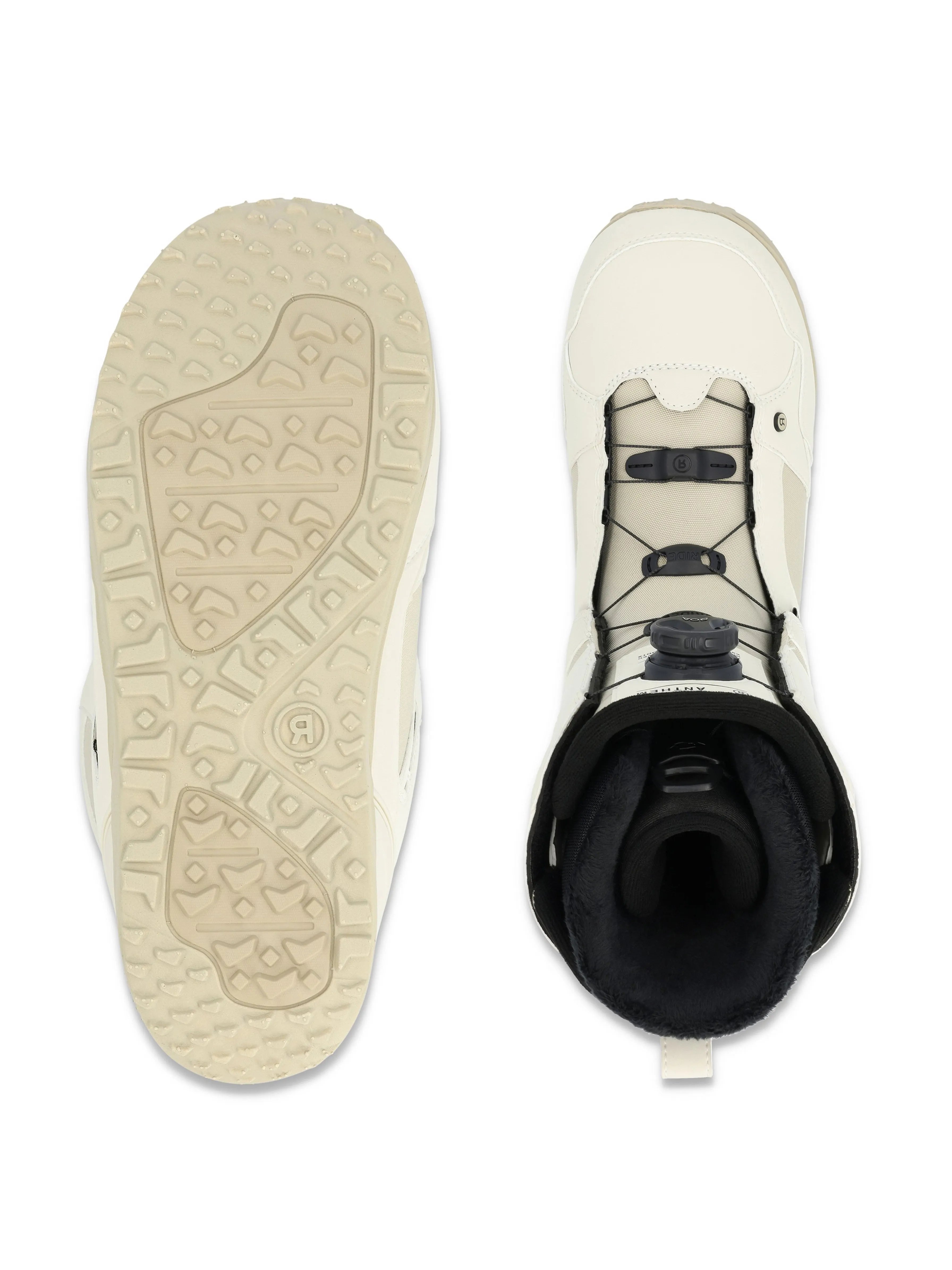 Snowboard Boots RIDE Anthem Boa, Mens -Tan 2025