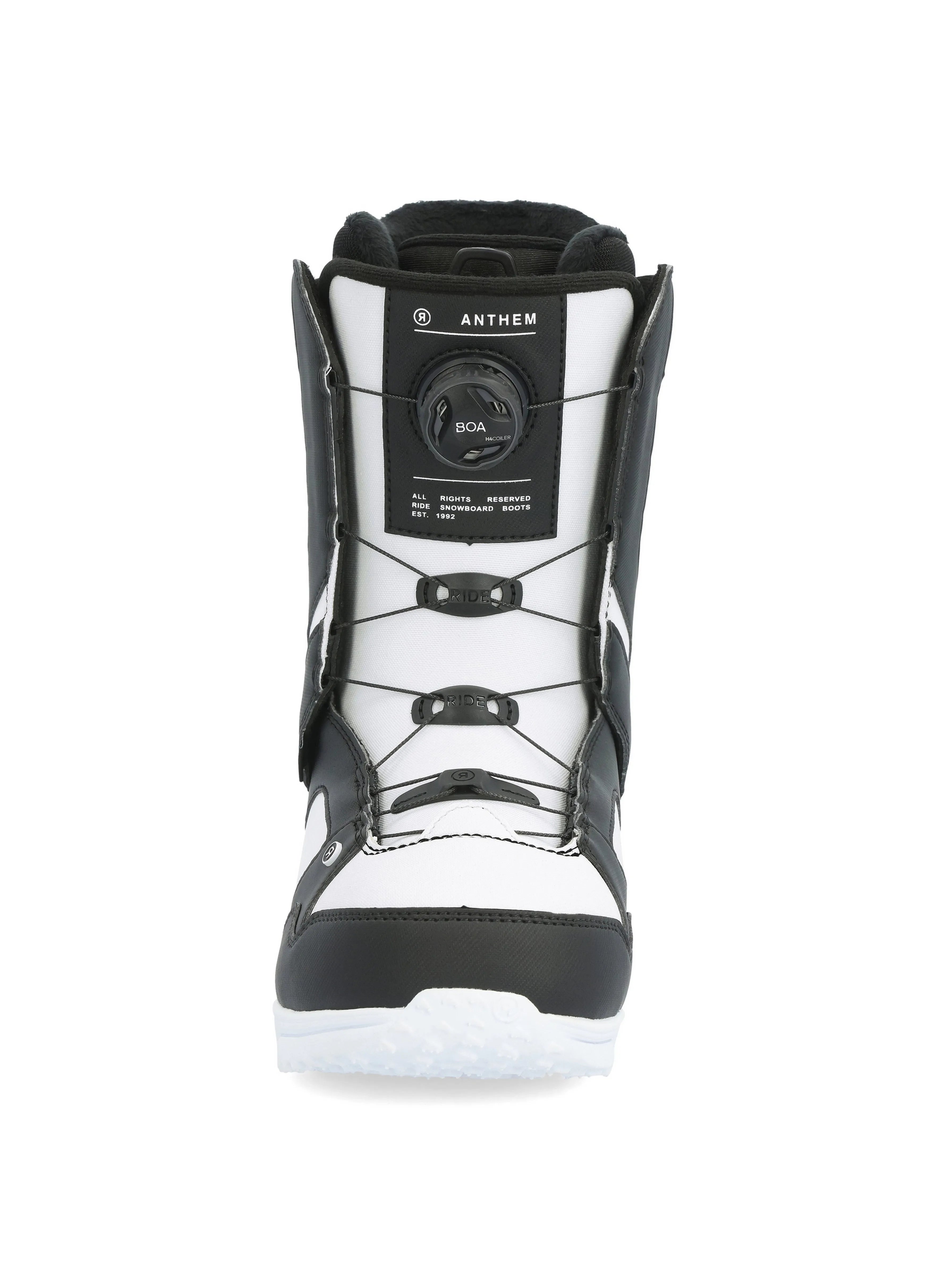Snowboard Boots RIDE Anthem Boa - White 2025