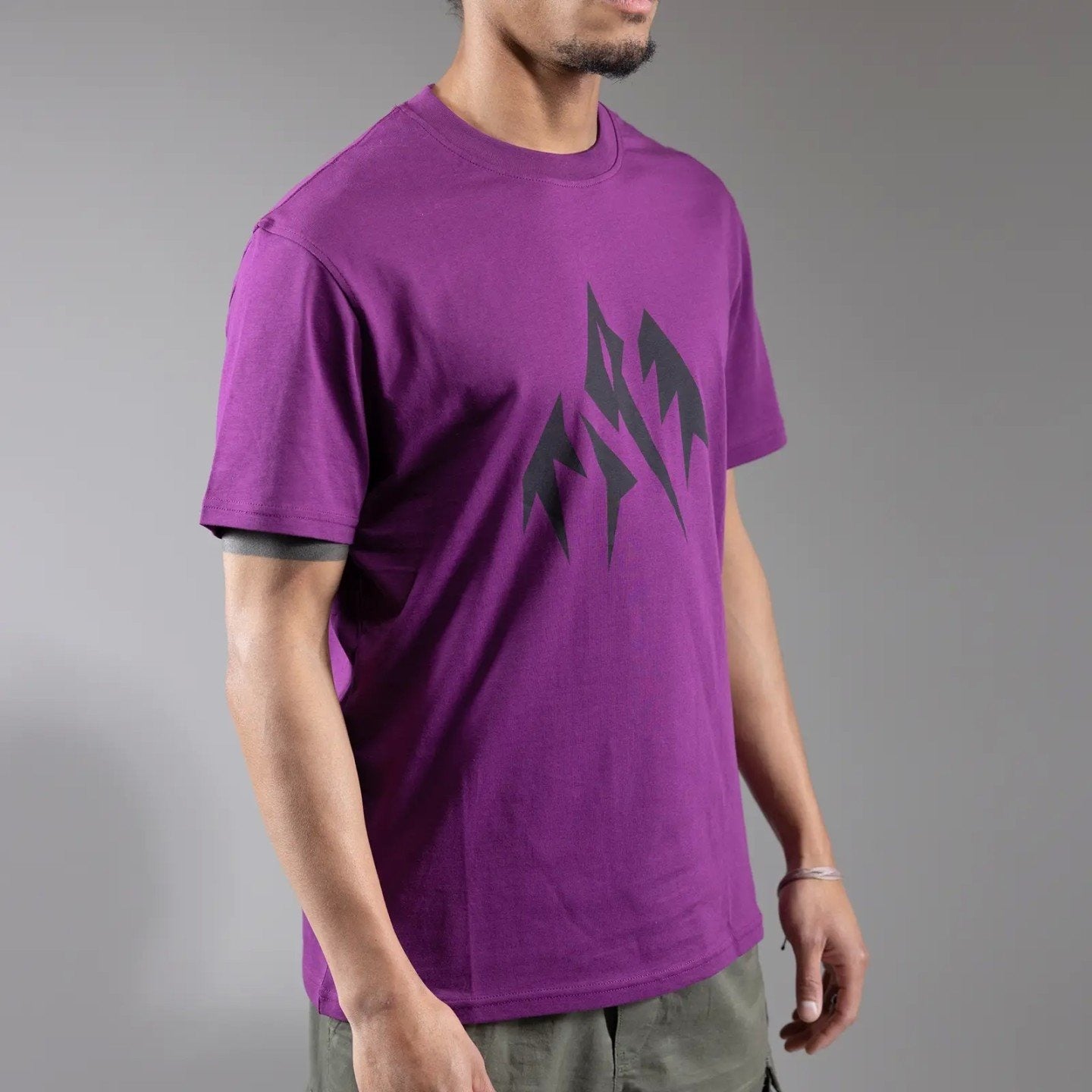 JONES Men's Sierra Organic Cotton Tee- Deep Purple