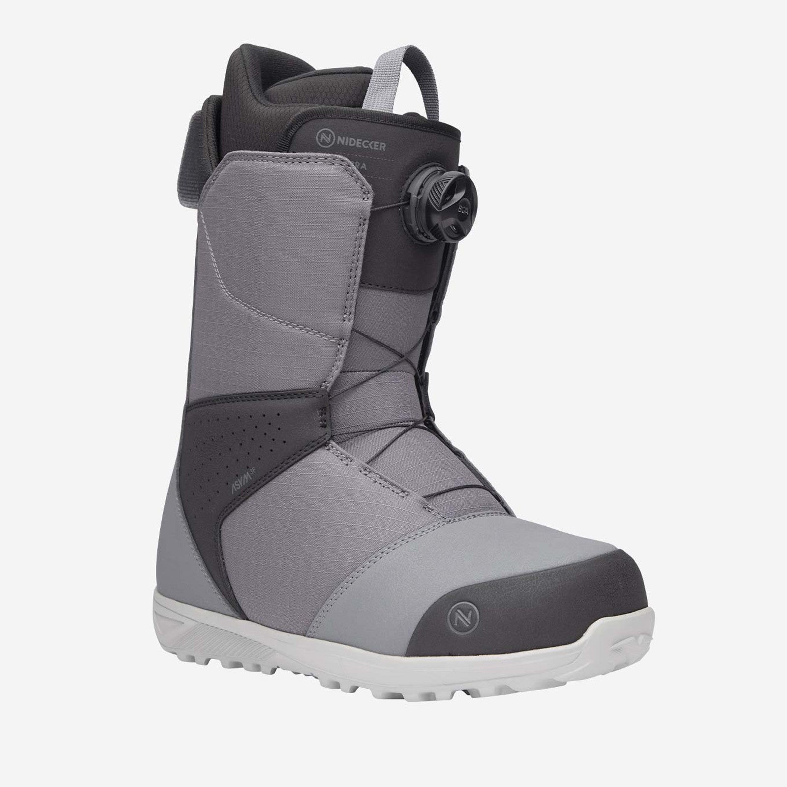 Snowboard Boots SIERRA NIDECKER, Mens- Grey