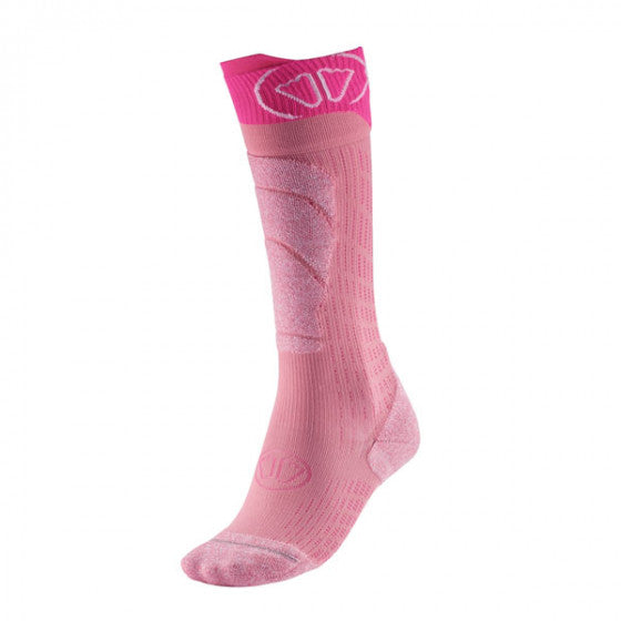 Snow Socks SKI MERINO JUNIOR - Pink SIDAS