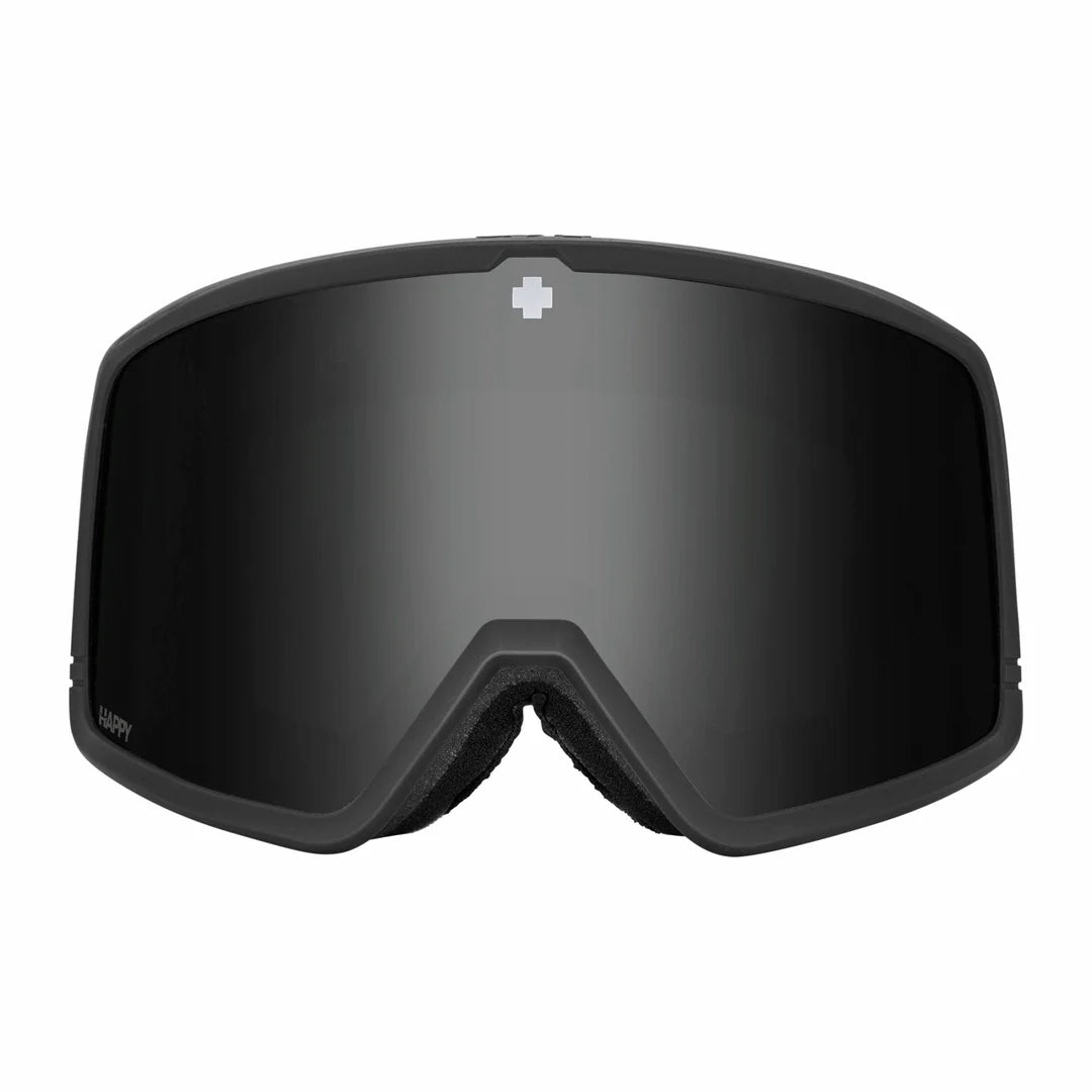 Snow Goggles SPY Megalith Black Metal - Happy Gray Green Black Mirror
