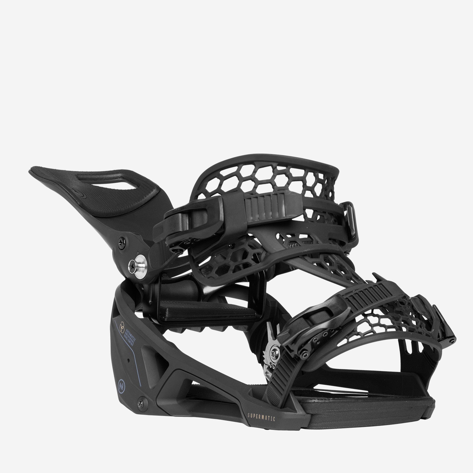 Snowboard Bindings Nidecker SUPERMATIC Black - NEW 2026