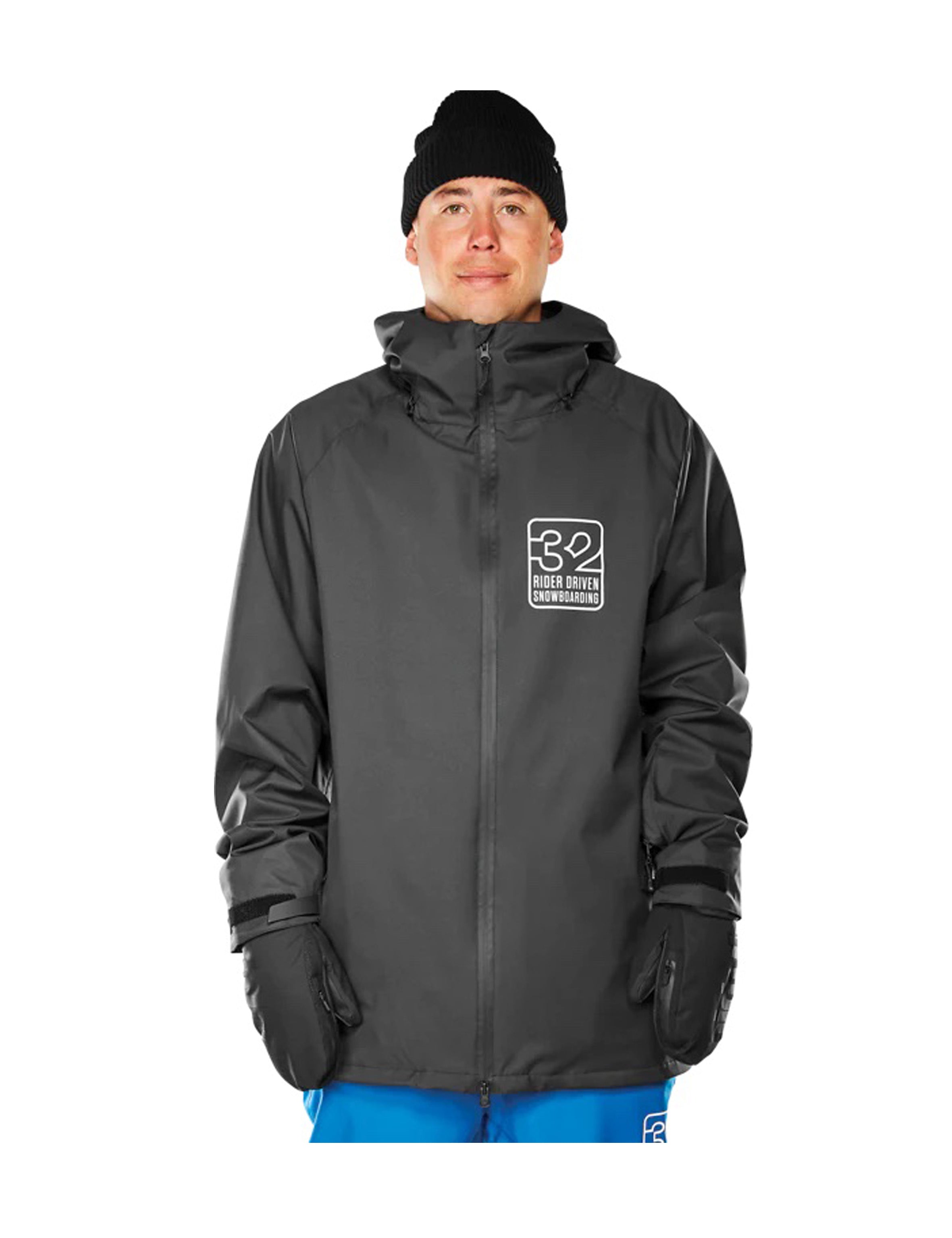 Snow Jacket THIRTYTWO GATEWAY Mens Jacket - Black