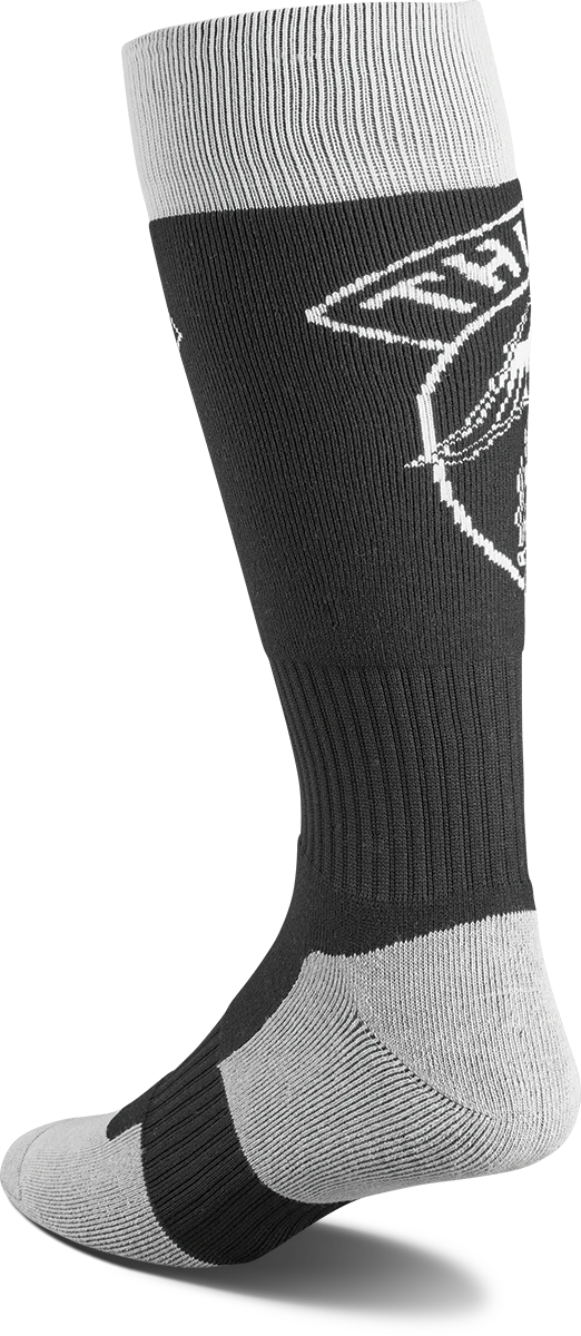 Snow Socks THIRTYTWO Halo Mens Socks -Black/ White 2025