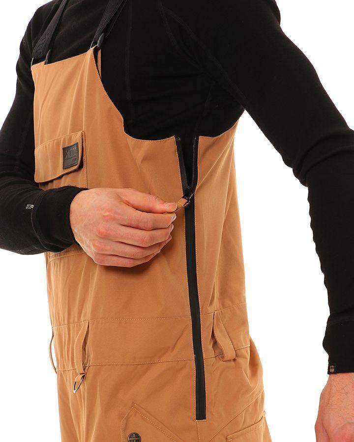 XTM TYLER BIB PANT BISCUIT SNOW BIB AND BRACE - Alleydesigns  Pty Ltd                                             ABN: 44165571264