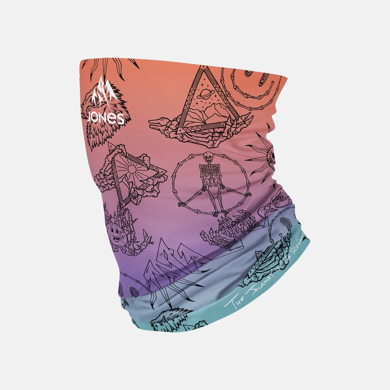 JONES Tweaker Icons Recycled Fleece Neckwarmer- Deep Purple