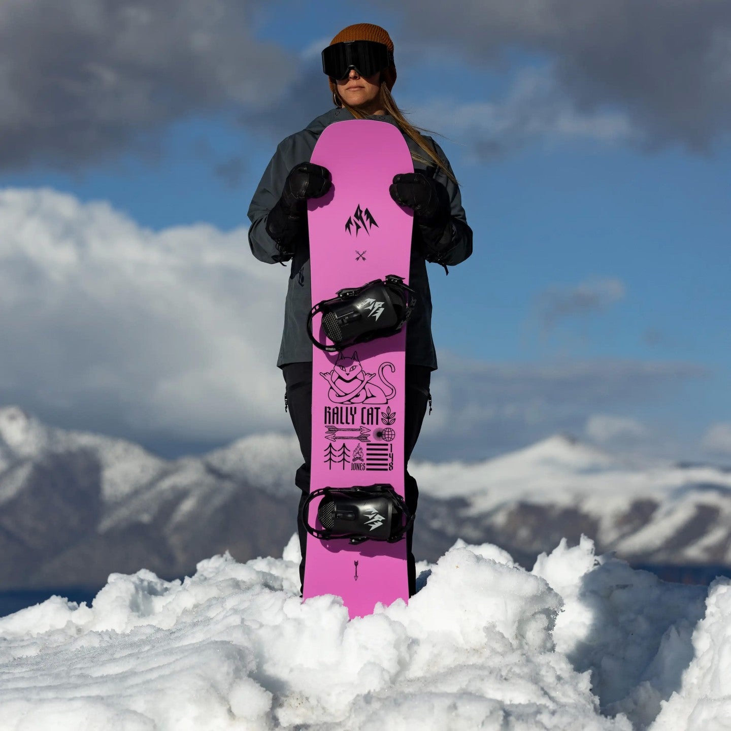 Jones AIRHEART 2.0 Snowboard 2025 - All-Mountain Directional Twin Für Fortgeschrittene